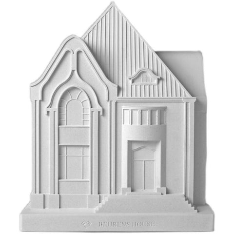 Baehrens residence | concrete European building model cement home living room porch office decoration ornaments